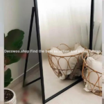 آینه فلزی ماندگار پایه‌دار