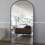 آینه فلزی بدون پایه مدل ماندگار